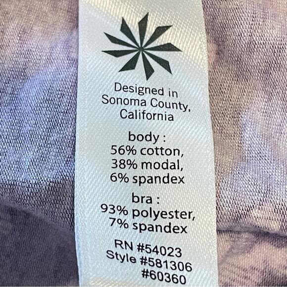 Athleta‎ Purple White Active Tank Top Small - Picture 5 of 7